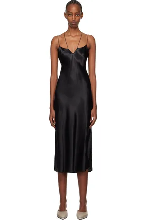 THE GARMENT Black Catania Midi Dress