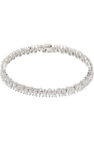 Hatton Labs Silver Drop Tennis Bracelet
