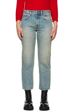 R13 Indigo Romeo Jeans