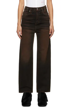 ECKHAUS LATTA Black Baggy Jeans