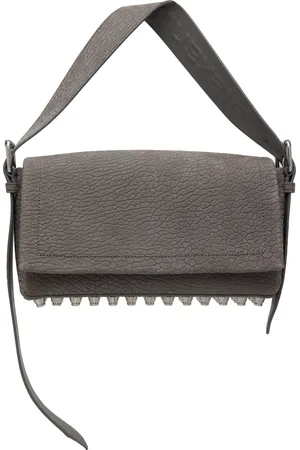 Alexander Wang Gray Ricco Medium Flap Bag