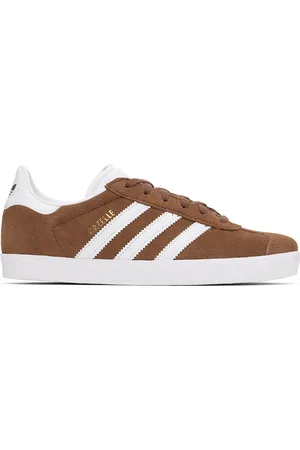 adidas Big Kids Brown Gazelle Sneakers