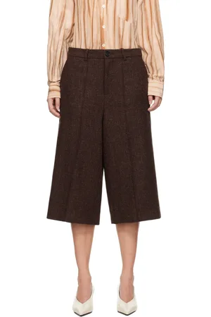 UMBER POSTPAST Wool Bermuda Shorts