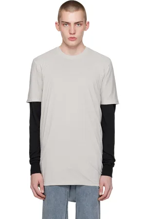 11 BY BORIS BIDJAN SABERI Gray TS5 T-Shirt