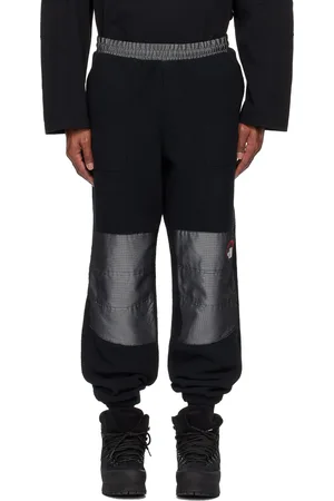 The North Face Black & Gray Retro Denali Sweatpants