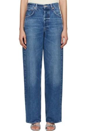 Citizens of Humanity Blue Ayla Baggy Jeans
