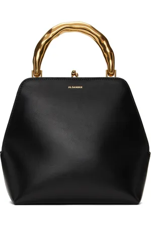Jil Sander Black Goji Bamboo Square Bag