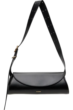Jil Sander Black Cannolo Small Bag