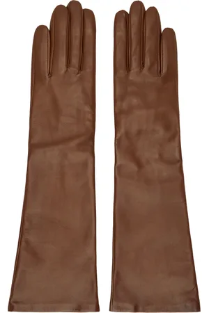 Handsome Stockholm Brown Essentials Long Gloves