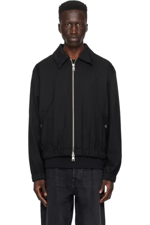 Ami Black Ami De Cœur Bomber Jacket