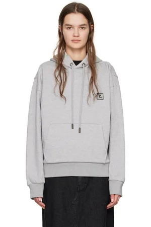 WOOYOUNGMI Gray Patch Hoodie