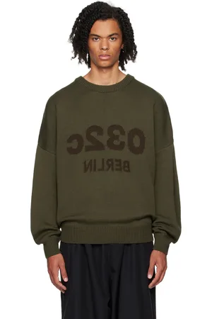 032c Khaki Selfie Crewneck