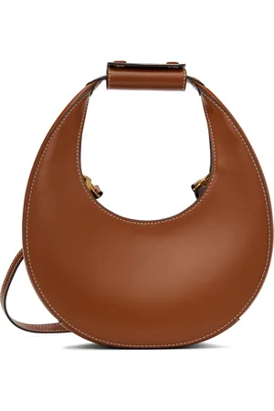 Staud Tan Mini Moon Bag