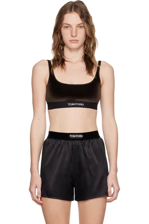 Tom Ford Brown Jacquard Bra