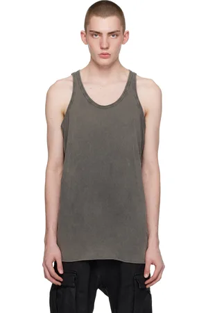 11 BY BORIS BIDJAN SABERI Gray T3 Tank Top