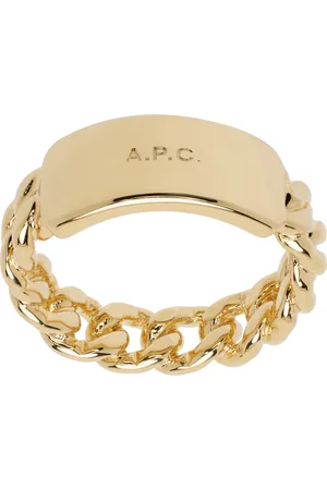 A.P.C. Gold Darwin Ring