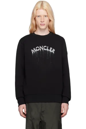 Moncler Black Printed Sweatshirt