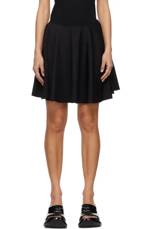 Givenchy Black Jacquard Miniskirt
