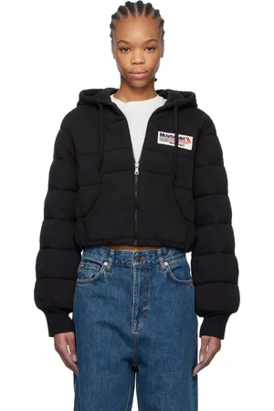Moncler Moncler x Palm Angels Black Zip Up Down Hoodie