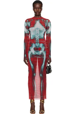 Jean Paul Gaultier SSENSE Exclusive Red & Blue 