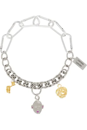 Chopova Lowena Triple Curl Charm Necklace
