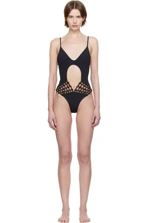 Isa Boulder Sweet Aster Macrame Swimsuit