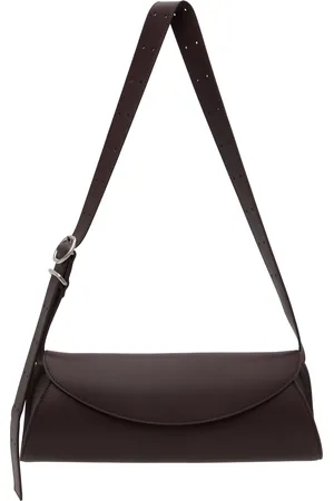 Jil Sander Purple Cannolo Bag