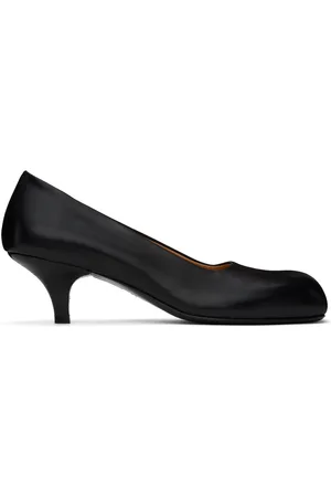 MARSÈLL Black Tillo Decollete Heels