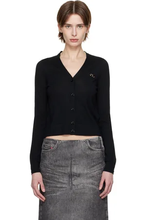 Diesel Black M-Alima Cardigan