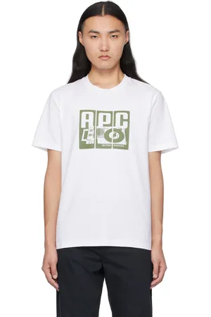 A.P.C. White Platine T-shirt