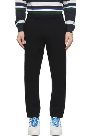 A Bathing Ape Black Main Sweatpants