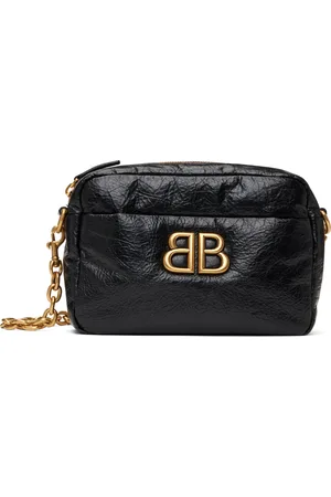 Balenciaga Black Monaco XS Camera Bag