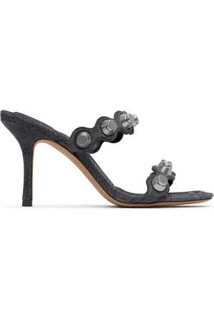 Alexander Wang Gray Riot 85mm Gladiator Heeled Sandals