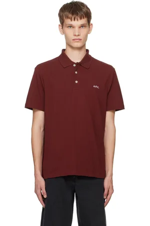 A.P.C. Burgundy Standard Polo
