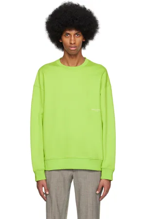 WOOYOUNGMI Green Printed Sweatshirt