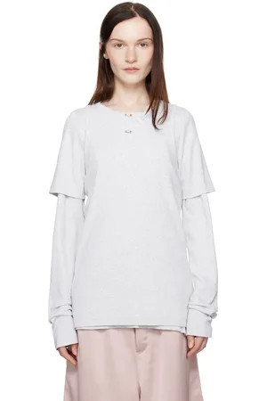 Abra Gray Overlayered T-shirt