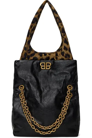 Balenciaga Black Monaco Small Chain Bag