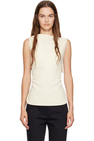 Rohe Off-White Open Back Tank Top