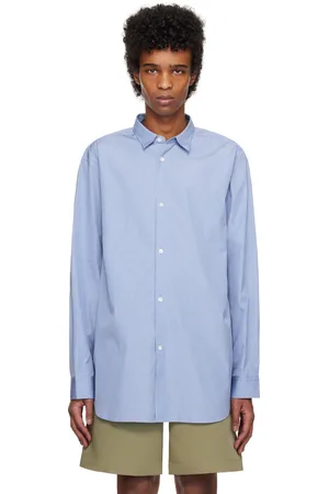 Rohe Blue Relaxed Long Sleeve Shirt