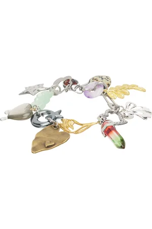 Marland Backus Multicolor Trinket Charm Bracelet