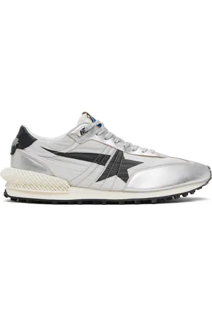 Golden Goose Silver Marathon Sneakers