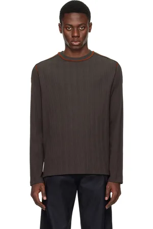 AFFXWRKS Brown Boxed Long Sleeve T-Shirt