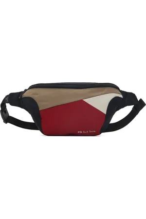 Paul Smith Black Colorblock Belt Bag