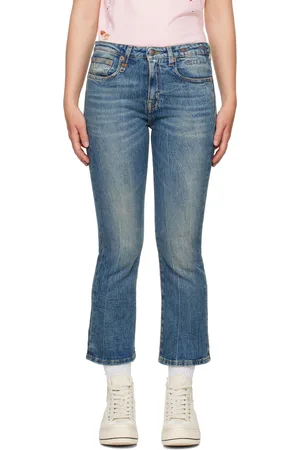 R13 Blue Kick Fit Jeans