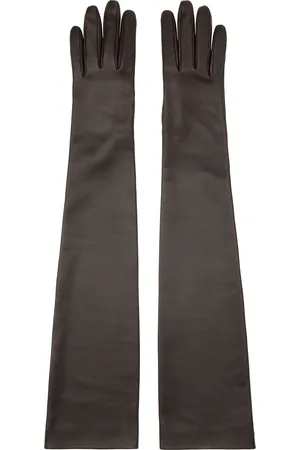 The Row Brown Simon Gloves