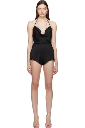 Agent Provocateur Black Eleana Jumpsuit