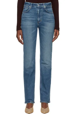 Citizens of Humanity Blue Zurie Straight Jeans
