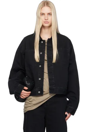 Entire Studios Black Gem Denim Jacket
