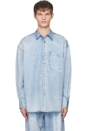 Alexander Wang Blue Printed Shirt
