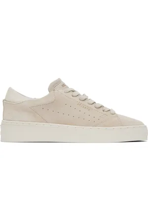 Axel Arigato Taupe Court Suede Sneakers